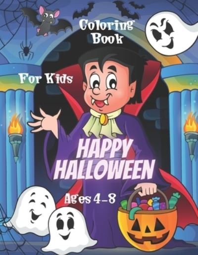 Cover for Colorful World · Happy Halloween Coloring Book for Kids (Pocketbok) (2020)
