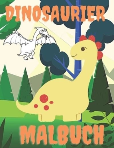 Cover for Kr Colins · Dinosaurier Malbuch (Taschenbuch) (2020)