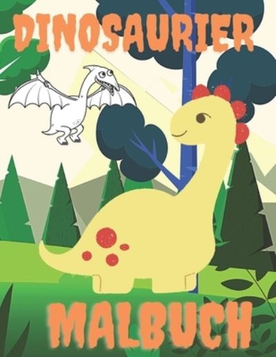 Cover for Kr Colins · Dinosaurier Malbuch (Paperback Book) (2020)