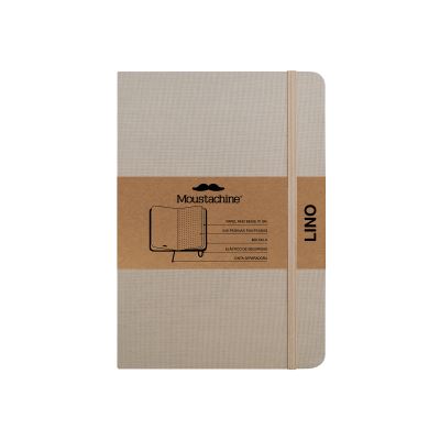 Cover for Moustachine · Moustachine Classic Linen Large Light Tan Dotted Flex (Book) (2024)