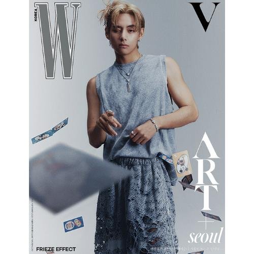 Cover for V (BTS) · W MAGAZINE SEPTEMBER (Blad) [B edition] (2023)