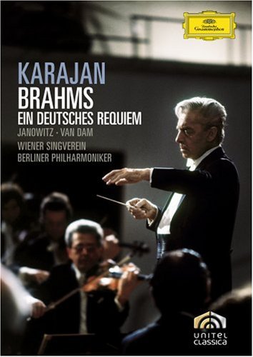 Cover for Karajan Herbert Von / Berlin P · Brahms: Ein Deutsches Requiem (DVD) (2008)