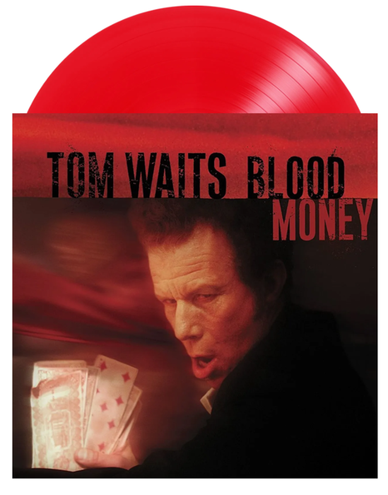 Cover for Tom Waits · Blood Money (LP) [Opaque Red Coloured edition] (2023)