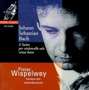 Cover for Bach / Wispelwey · Six Suites for Solo Cello (CD) (1998)