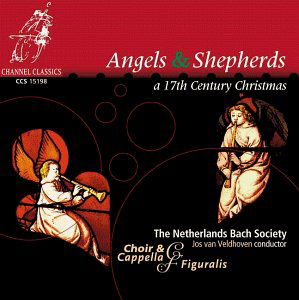 Cover for Veldhoven / Choir of the Netherlands Bach Society · Angels &amp; Shepherds 17th Century Christmas (CD) (1999)