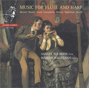 Cover for Solomon / Nagasawa · Music For Flute &amp; Harp (CD) (2002)