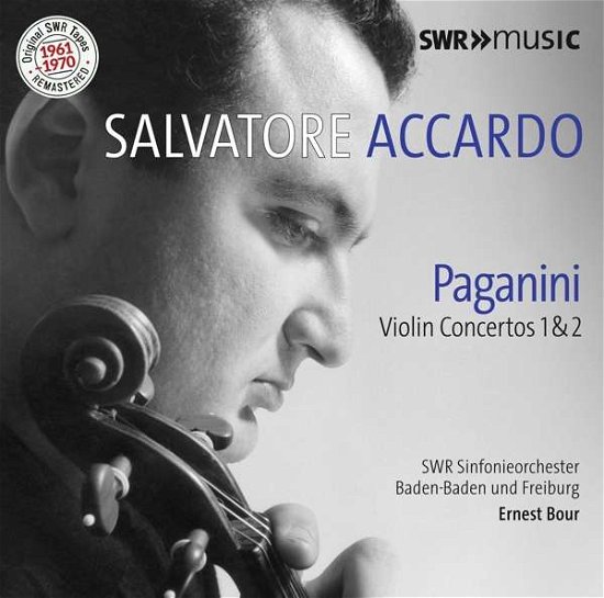 Cover for N. Paganini · Violin Concertos 1 &amp; 2 (CD) (2016)