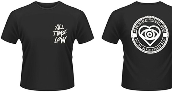 Cover for All Time Low · Graffiti Black (T-shirt) [size M] (2015)