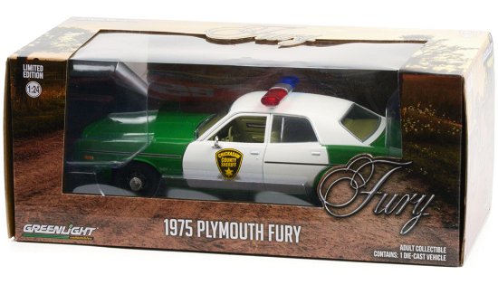 1/24 1975 Plymouth Fury Chickasaw County Sheriff (MERCH)