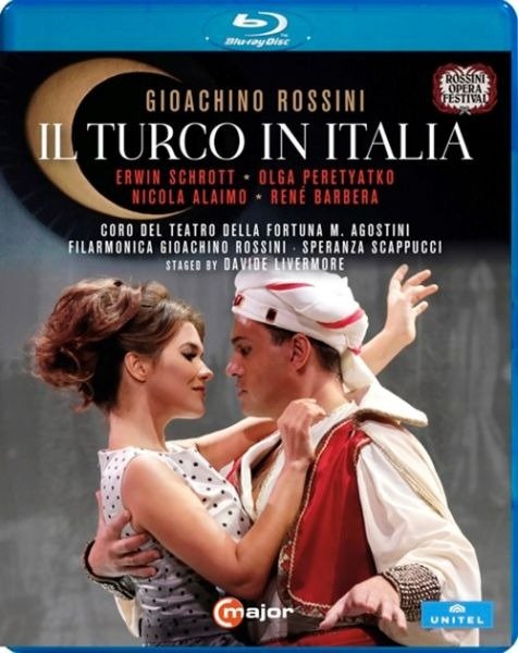 Cover for Rossini / Molinari / Schrott · Gioachino Rossini: Il Turco In Italia (Blu-ray) (2023)