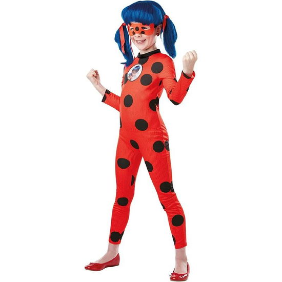 Cover for Rubies · Rubies - Costume - Miraculous Ladybug (110-116 Cm) (3007785-6000) (Toys)