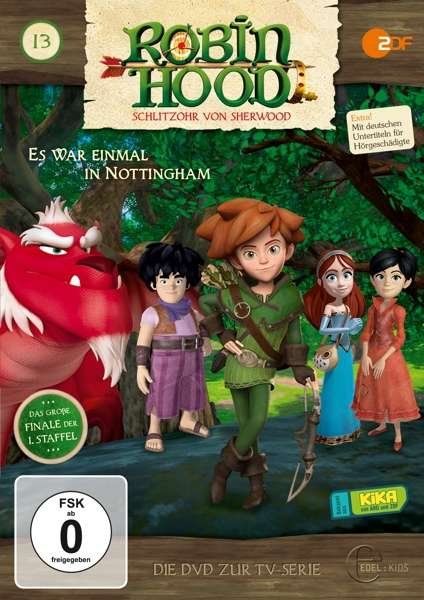 (13)dvd Z.tv-serie-es War Einmal in Nottingham - Robin Hood-schlitzohr Von Sherwood - Elokuva - EDELKIDS - 4029759122982 - perjantai 8. kesäkuuta 2018