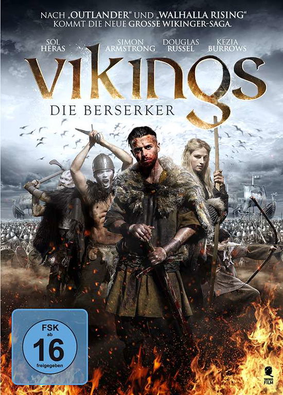 Cover for Antony Smith · Vikings - Die Berserker - Uncut (DVD) (2015)