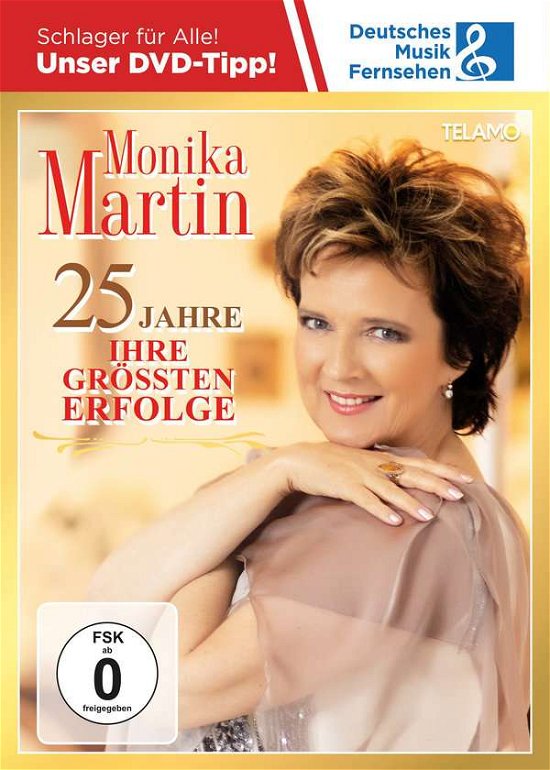 Cover for Monika Martin · 25 Jahre:ihre Größten Erfolge (DVD) (2021)