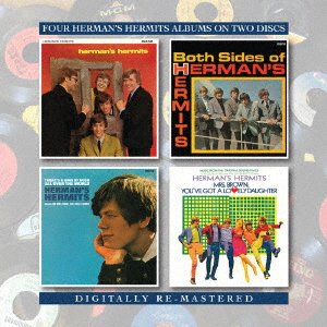 Cover for Herman's Hermits · Herman's Hermits / Both Sides Of Herman's Hermits / There's A Kind Of Hush All Over The World / Mrs Brown (CD) [Japan Import edition] (2020)