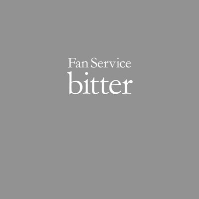 Cover for Perfume · Fan Service Bitter Normal Edition (MBD) [Japan Import edition] (2013)