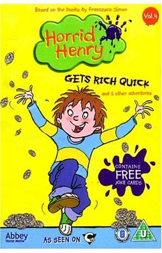 Cover for Horrid Henry - Gets Rich Quick (DVD) (2008)
