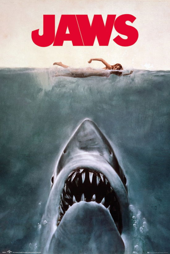 JAWS - Poster 61X91 - Poster - Maxi - Produtos - AMBROSIANA - 5028486419982 - 1 de outubro de 2019