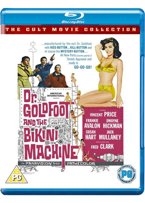 Cover for Dr Goldfoot and the Bikini Mac · Dr Goldfoot And The Bikini Machine (Blu-ray) (2016)