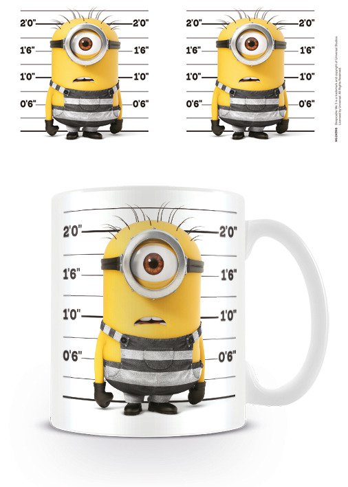 Cover for Despicable Me 3 · Despicable Me 3 - Line Up Minion (Mugs) (Toys)