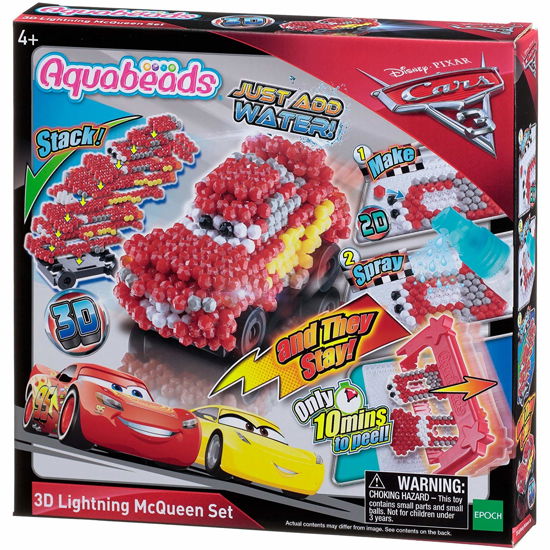 Cover for Epoch · Aquabeads - Cars 3 3D Lightning McQueen Set (Legetøj)