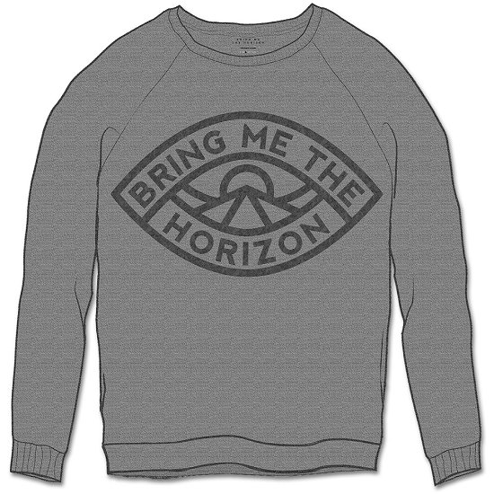 Cover for Bring Me The Horizon · Bring Me The Horizon Unisex Sweatshirt: Eye (CLOTHES) [size S] [Grey - Unisex edition]