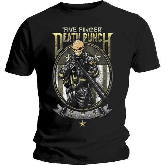 Five Finger Death Punch Unisex T-Shirt: Sniper - Five Finger Death Punch - Koopwaar - MERCHANDISE - 5056170638982 - 13 januari 2020