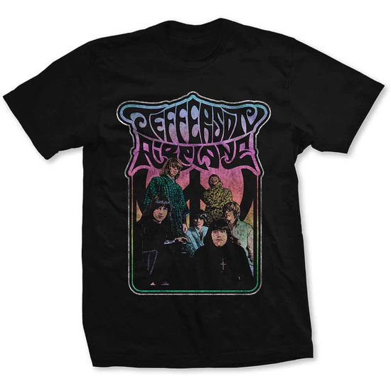 Jefferson Airplane Unisex T-Shirt: Band Photo - Jefferson Airplane - Produtos - MERCHANDISE - 5056170696982 - 20 de dezembro de 2019