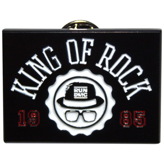 Cover for Run DMC · Run DMC Pin Badge: King Of Rock (Badge) (2024)