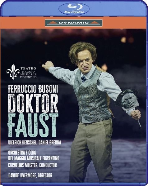 Cover for Cornelius Meister &amp; Dietrich Henschel · Ferruccio Busoni: Doktor Faust (Blu-ray) (2024)