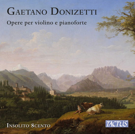 Cover for Insolito 8cento · Donizetti: Works for Violin &amp; Piano (CD) (2023)