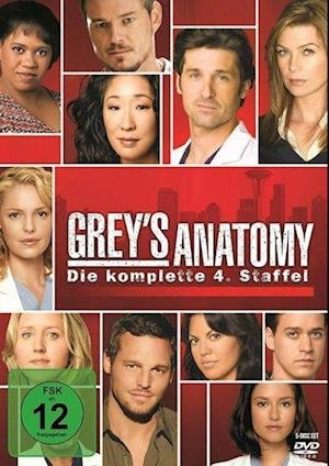 Cover for Greys Anatomy - Staffel 4 (DVD) (2022)