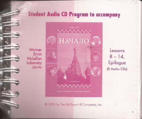 Nachalo: Student Audio CD Program : Lessons 8-14, Epilogue - Sophia Lupensky - Audioboek - Mcgraw-Hill College - 9780072433982 - 2002