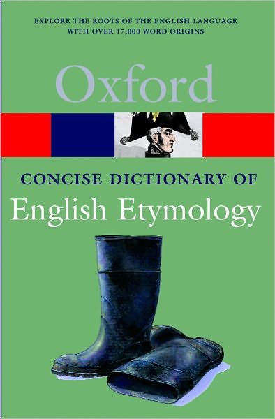 Cover for T F Hoad · The Concise Oxford Dictionary of English Etymology - Oxford Quick Reference (Paperback Bog) (1993)