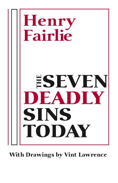 Cover for Henry Fairlie · The Seven Deadly Sins Today (Paperback Book) (2015)