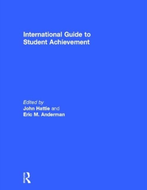 Cover for International Guide to Student Achievement (Hardcover Book) (2012)