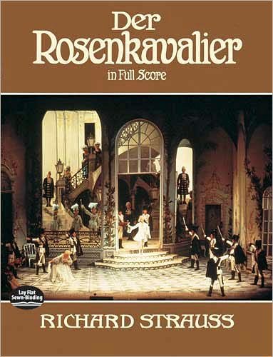 Cover for Opera and Choral Scores · Der Rosenkavalier in Full Score (Dover Music Scores) (German Edition) (Paperback Book) [German, Unabridged edition] (1987)