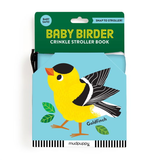 Baby Birder Crinkle Fabric Stroller Book - Mudpuppy - Książki - Galison - 9780735383982 - 27 lutego 2025