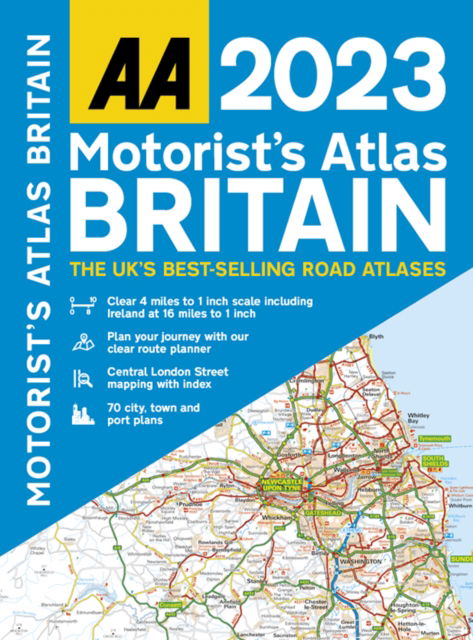 Motorist's Atlas Britain 2023 -  - Livros - AA Publishing - 9780749582982 - 1 de setembro de 2022