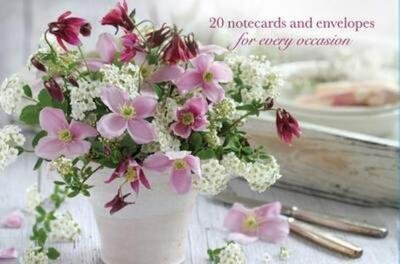 Cover for Peony Press · Card Box of 20 Notecards and Envelopes: Clematis (Flashcards) (2016)