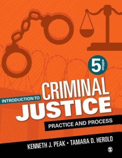 Cover for Kenneth J. Peak · Introduction to Criminal Justice (Book) (2023)