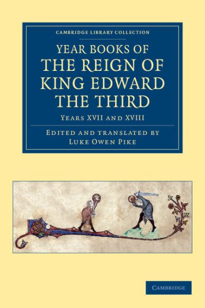 Cover for Luke Owen Pike · Year Books of the Reign of King Edward the Third - Year Books of the Reign of King Edward the Third 15 Volume Set (Paperback Book) (2012)