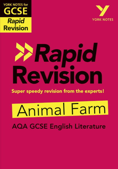 Cover for Keith Brindle · York Notes RAPID AQA GCSE (Revision Guide) Animal Farm - for 2025, 2026 exams - York Notes - Rapid (Paperback Book) (2019)
