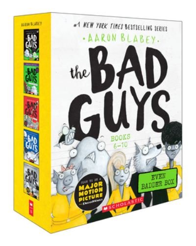 Cover for Aaron Blabey · Bad Guys Even Badder Box Set (Bok) (2021)