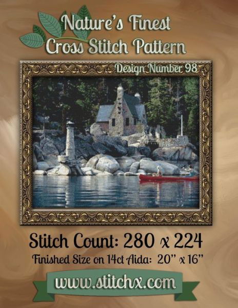 Nature's Finest Cross Stitch Pattern: Design Number 98 - Nature Cross Stitch - Boeken - Createspace - 9781502588982 - 2 oktober 2014