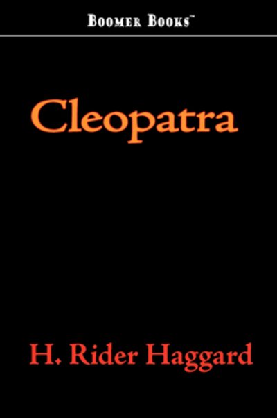 Cover for H. Rider Haggard · Cleopatra (Taschenbuch) (2008)