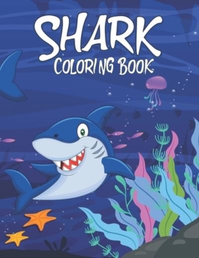 Cover for Platinum Press · Shark Coloring Book (Paperback Book) (2019)