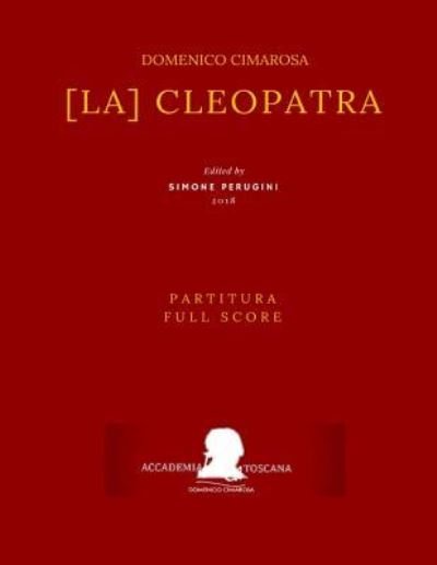 Cover for Domenico Cimarosa · [la] Cleopatra (Paperback Book) (2018)
