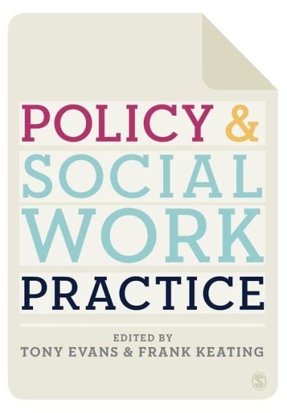 Cover for Tony Evans · Policy and Social Work Practice (Taschenbuch) (2015)