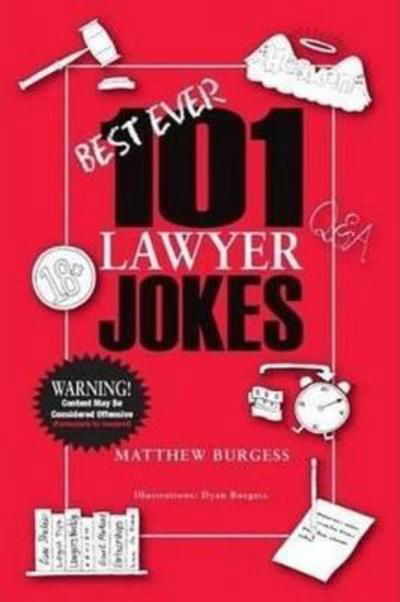 Cover for Matthew Burgess · 101 Lawyer Jokes (Paperback Book) (2015)